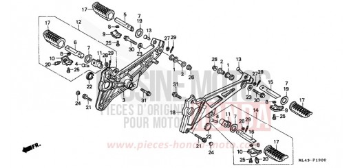 MARCHE CB450SG de 1986